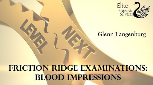 Forensic services blood impressions seminar