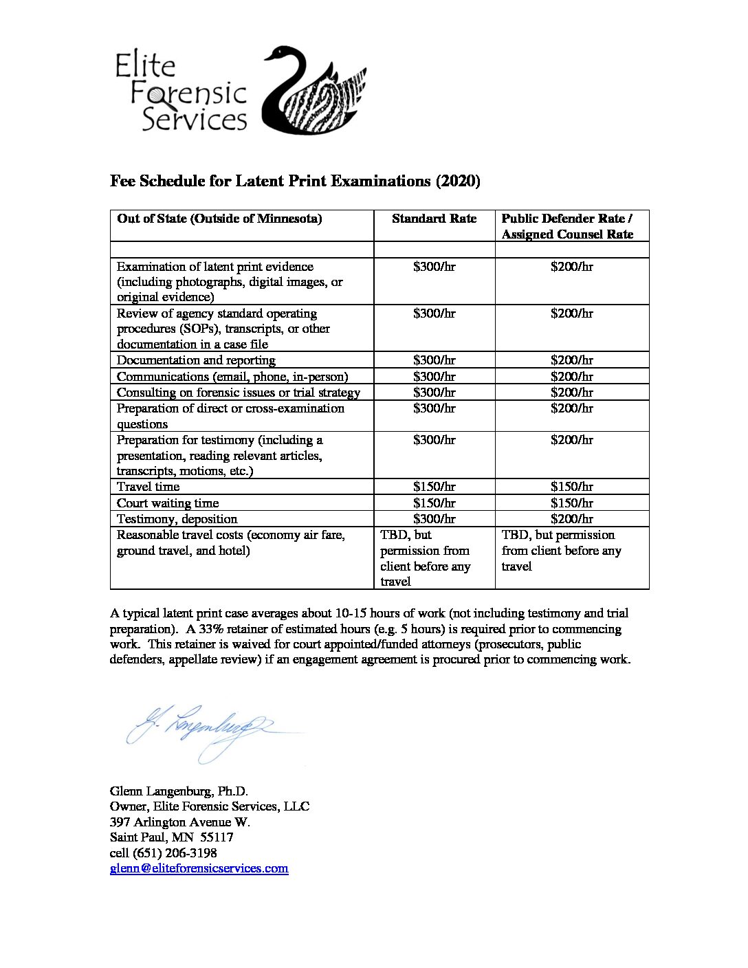 efs-fee-schedule-2020-outstate-glenn-langenburg-ph-d